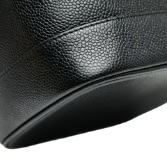 シャネル ココマーク バニティバッグ ブラック キャビアスキン レディース CHANEL 【中古】