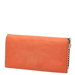 ステラマッカートニー ファラベラ 長財布 オレンジ ポリエステル レディース Stella McCartney 【中古】