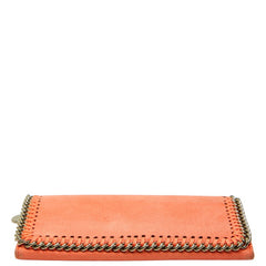 ステラマッカートニー ファラベラ 長財布 オレンジ ポリエステル レディース Stella McCartney 【中古】
