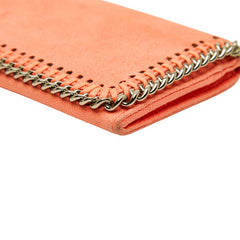 ステラマッカートニー ファラベラ 長財布 オレンジ ポリエステル レディース Stella McCartney 【中古】