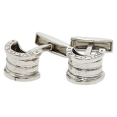 ブルガリ ブルガリブルガリ カフス カフリンクス シルバー SV925 シルバー メンズ BVLGARI 【中古】