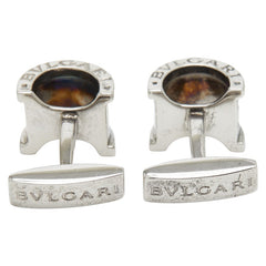ブルガリ ブルガリブルガリ カフス カフリンクス シルバー SV925 シルバー メンズ BVLGARI 【中古】