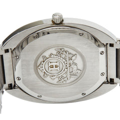 エルメス エスパス 腕時計 ES1.710 クオーツ ブラック文字盤 ステンレススチール メンズ HERMES 【中古】