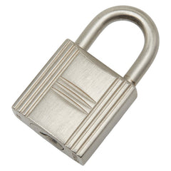 エルメス カデナ 南京錠 キー セット シルバー メタル レディース HERMES 【中古】