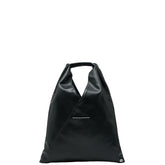 エムエムシックス メゾンマルジェラ ハンドバッグ トートバッグ ブラック レザー レディース MM6 【中古】