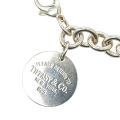 ティファニー リターン トゥ ティファニー ラウンド ブレスレット SV925 シルバー レディース TIFFANY&Co. 【中古】