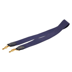 エルメス ショルダーストラップ ネイビー キャンバス レザー レディース HERMES 【中古】