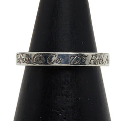 ティファニー ノーツ ナロー リング 指輪 SV925 シルバー レディース TIFFANY&Co. 【中古】