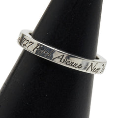 ティファニー ノーツ ナロー リング 指輪 SV925 シルバー レディース TIFFANY&Co. 【中古】