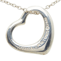 ティファニー オープンハート ネックレス SV925 シルバー レディース TIFFANY&Co. 【中古】