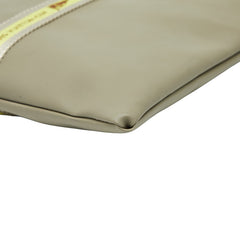 ルイ ヴィトン LVカップ 2003年限定 ノベルティ ポーチ ハンドバッグ D60184 グレー イエロー ポリウレタン ナイロン レディース LOUIS VUITTON 【中古】