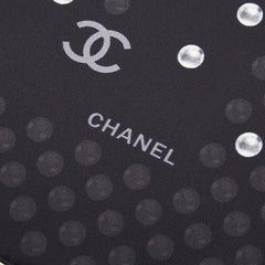シャネル ココマーク パール柄 スカーフ ブラック マルチカラー レディース CHANEL 【中古】