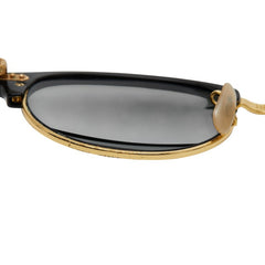 レイバン クラブラウンド サングラス RB4246 901 ブラック プラスチック メンズ Ray-Ban 【中古】