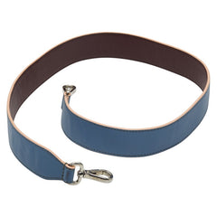 フェンディ ショルダーストラップ ライトブルー ブラウン レザー レディース FENDI 【中古】