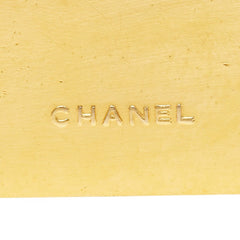 シャネル ロゴプレート ブローチ ゴールド メッキ レディース CHANEL 【中古】