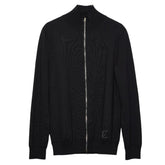 ルイ ヴィトン ドライバーズニット ジップアップニット サイズ:S ブラック ウール シルク カシミヤ メンズ LOUIS VUITTON 【中古】