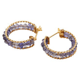 フープピアス イエローゴールド レディース 【中古】