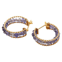 フープピアス イエローゴールド レディース 【中古】