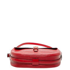 ルイ ヴィトン エピ ジュヌフィーユ 斜め掛け ショルダーバッグ M52157 カスティリアンレッド レザー レディース LOUIS VUITTON 【中古】