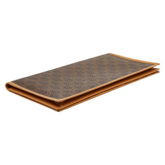 セリーヌ マカダム 札入れ ブラウン PVC レザー レディース CELINE 【中古】