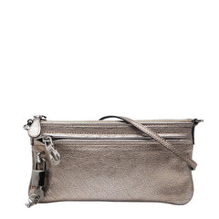 ロエベ ショルダーバッグ ゴールド レザー レディース LOEWE 【中古】