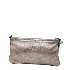 ロエベ ショルダーバッグ ゴールド レザー レディース LOEWE 【中古】