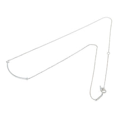ティファニー Tスマイル ネックレス SV925 シルバー レディース TIFFANY&Co. 【中古】