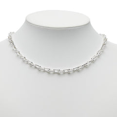 ティファニー ハードウェア スモールリンク ネックレス SV925 シルバー レディース TIFFANY&Co. 【中古】