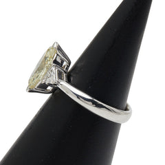 Pt900 プラチナ ダイヤ1.807ct ダイヤ0.27ct マーキスカット リング 指輪 レディース 12号 【中古】