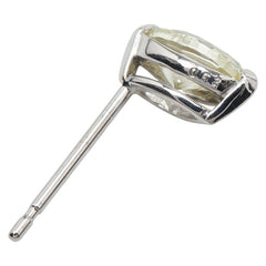 K18WG ホワイトゴールド ダイヤ1.00ct ピアス レディース 【中古】