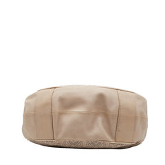 ロエベ アナグラム ハンドバッグ ショルダーバッグ 2WAY ベージュ レザー レディース LOEWE 【中古】