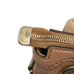 グッチ グッチシマ スーキー ハンドバッグ ショルダーバッグ 2WAY 247902 ベージュ ピンク キャンバス レザー レディース GUCCI 【中古】