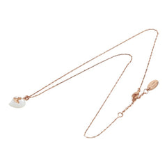 ヴィヴィアンウエストウッド ハート モチーフ ペンダントネックレス ゴールド ホワイト メッキ レディース Vivienne Westwood 【中古】