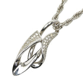 ジバンシー ラインストーン ネックレス シルバー メタル レディース Givenchy 【中古】