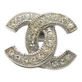 シャネル ココマーク ピアス 片耳のみ シルバー メタル ラインストーン レディース CHANEL 【中古】
