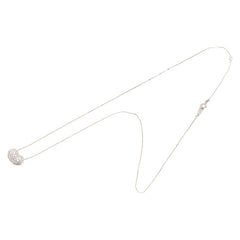 K18WG ホワイトゴールド ダイヤ0.30ct ネックレス レディース 【中古】