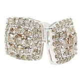 K18WG ホワイトゴールド ダイヤ0.70ct ピアス レディース 【中古】
