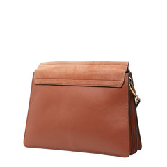 クロエ フェイ 斜め掛け ショルダーバッグ ピンク レザー スウェード レディース Chloe 【中古】