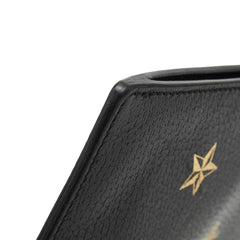 グッチ ビースター クラッチバッグ セカンドバッグ 495066 ブラック ゴールド レザー レディース GUCCI 【中古】