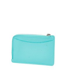 ティファニー リターン トゥ ティファニー コインケース パスケース ティファニーブルー レザー レディース TIFFANY&Co. 【中古】