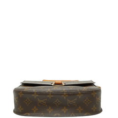 ルイ ヴィトン モノグラム サンクルー24 斜め掛け ショルダーバッグ M51242 ブラウン PVC レザー レディース LOUIS VUITTON 【中古】