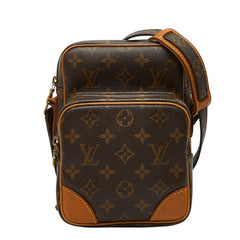ルイ ヴィトン モノグラム アマゾン 斜め掛け ショルダーバッグ M45236 ブラウン PVC レザー レディース LOUIS VUITTON 【中古】