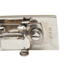 エルメス アイリーン バレッタ シルバー ゴールド メタル メッキ レディース HERMES 【中古】