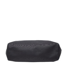 エルメス エールバッグMM ハンドバッグ ショルダーバッグ 2WAY ブラック トワルオフィシエ レザー レディース HERMES 【中古】