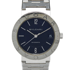 ブルガリ ブルガリブルガリ 腕時計 BB33SS 自動巻き ブラック文字盤 ステンレススチール メンズ BVLGARI 【中古】