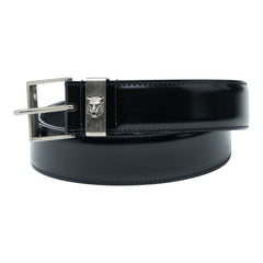 グッチ タイガー ベルト サイズ:85/34 495124 ブラック レザー メンズ GUCCI 【中古】