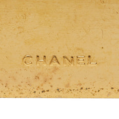 シャネル ロゴプレート ブローチ ゴールド メッキ レディース CHANEL 【中古】