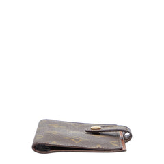 ルイ ヴィトン モノグラム ミニ アジェンダ 手帳カバー T56350 ブラウン PVC レザー レディース LOUIS VUITTON 【中古】