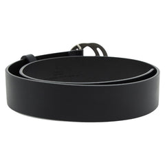 グッチ ベルト サイズ:75/30 368186 ブラック レザー メンズ GUCCI 【中古】