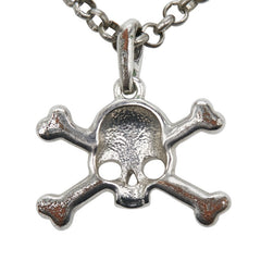ヴィヴィアンウエストウッド スカル モチーフ ネックレス シルバー メタル ラインストーン レディース Vivienne Westwood 【中古】